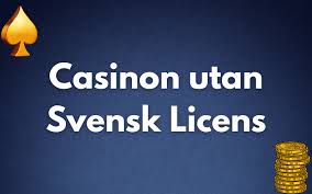 Upptäck casino med låg insättning utan svenska licenser